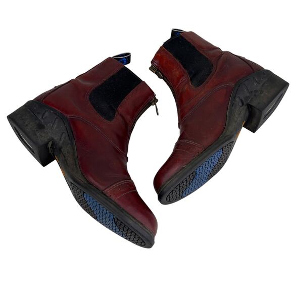 Ariat Cobalt Devon Pro 54761 Red/Brown Boots 6.5 - Picture 4 of 13